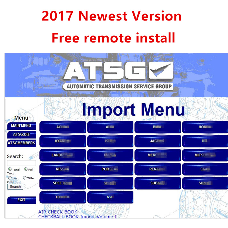 Auto Repair Shop For Transmissions - Software de reparación de automóviles ATSG