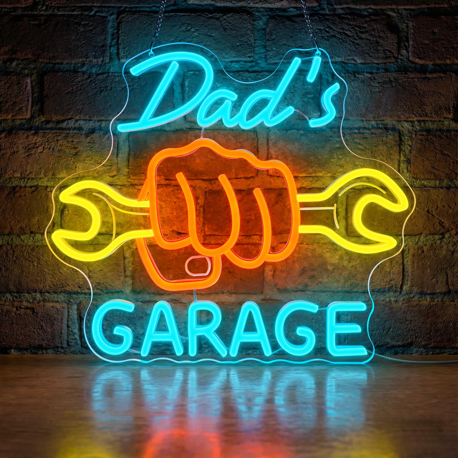 Auto Repair Shop Design - Letrero de Neón de Garaje para