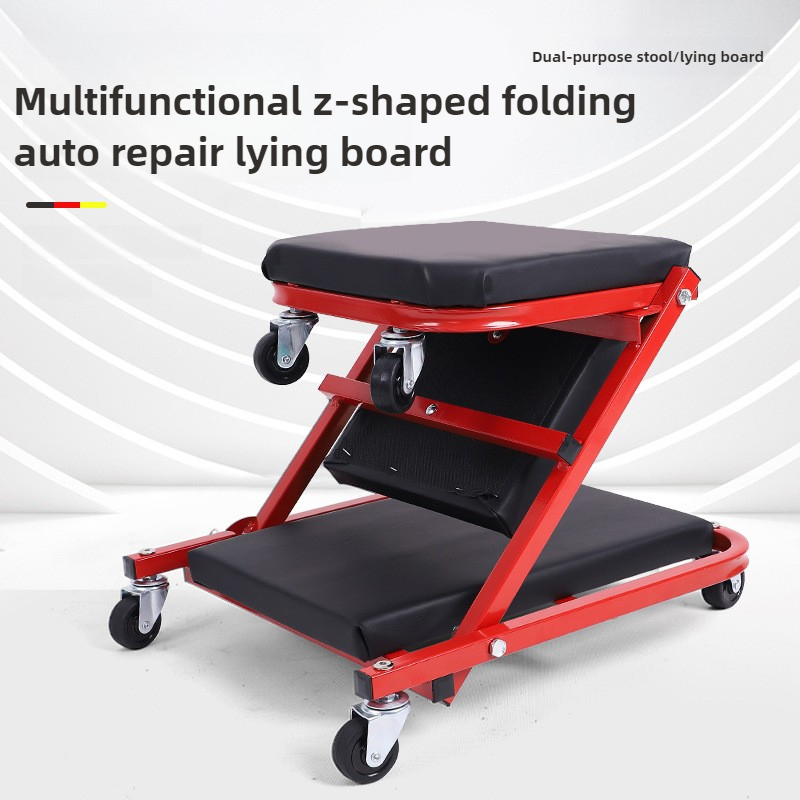 Garage Creeper Roller - Cama plegable para reparación de automóviles