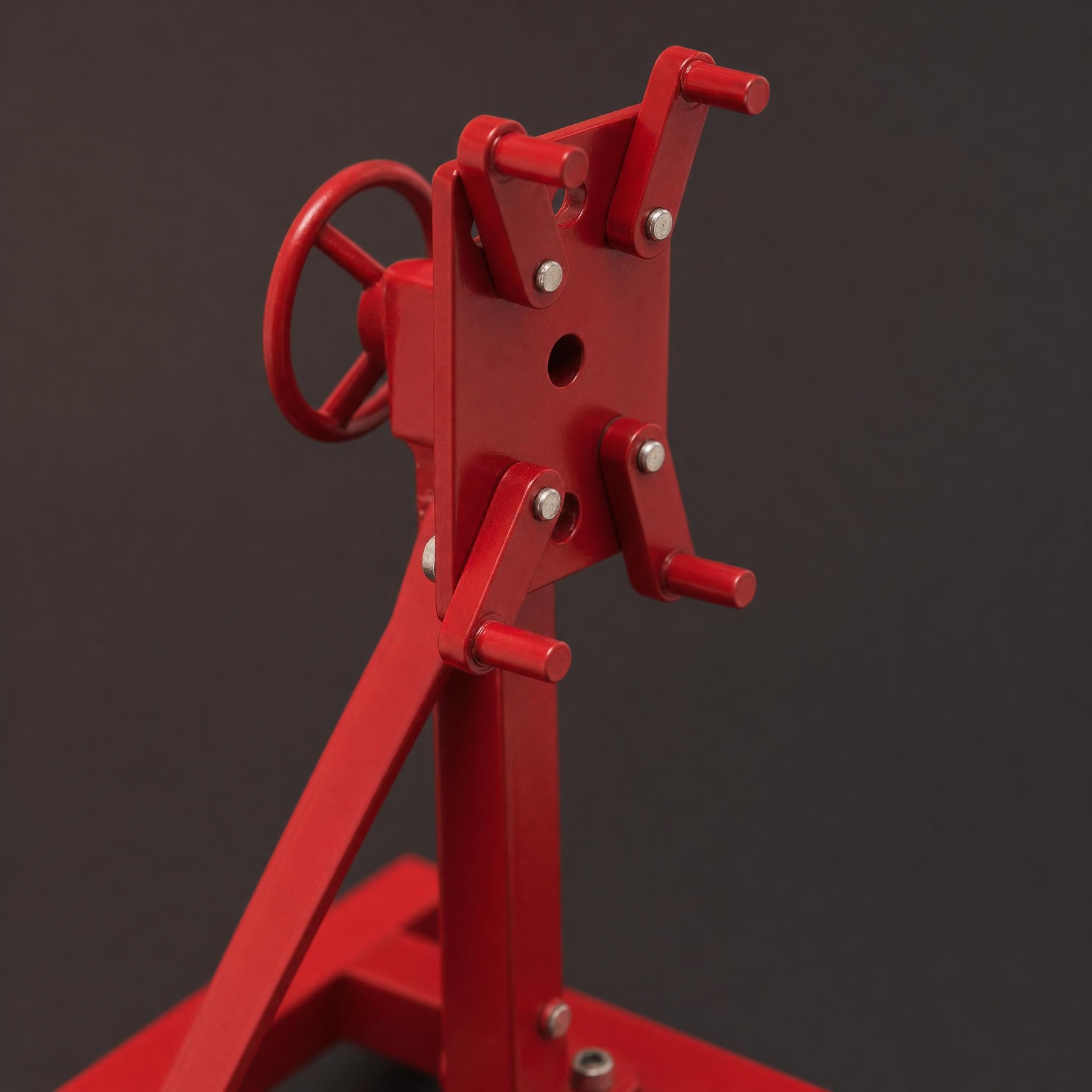 Engine Stand Heavy Duty - Grúa de Motor Metálica con Cadena