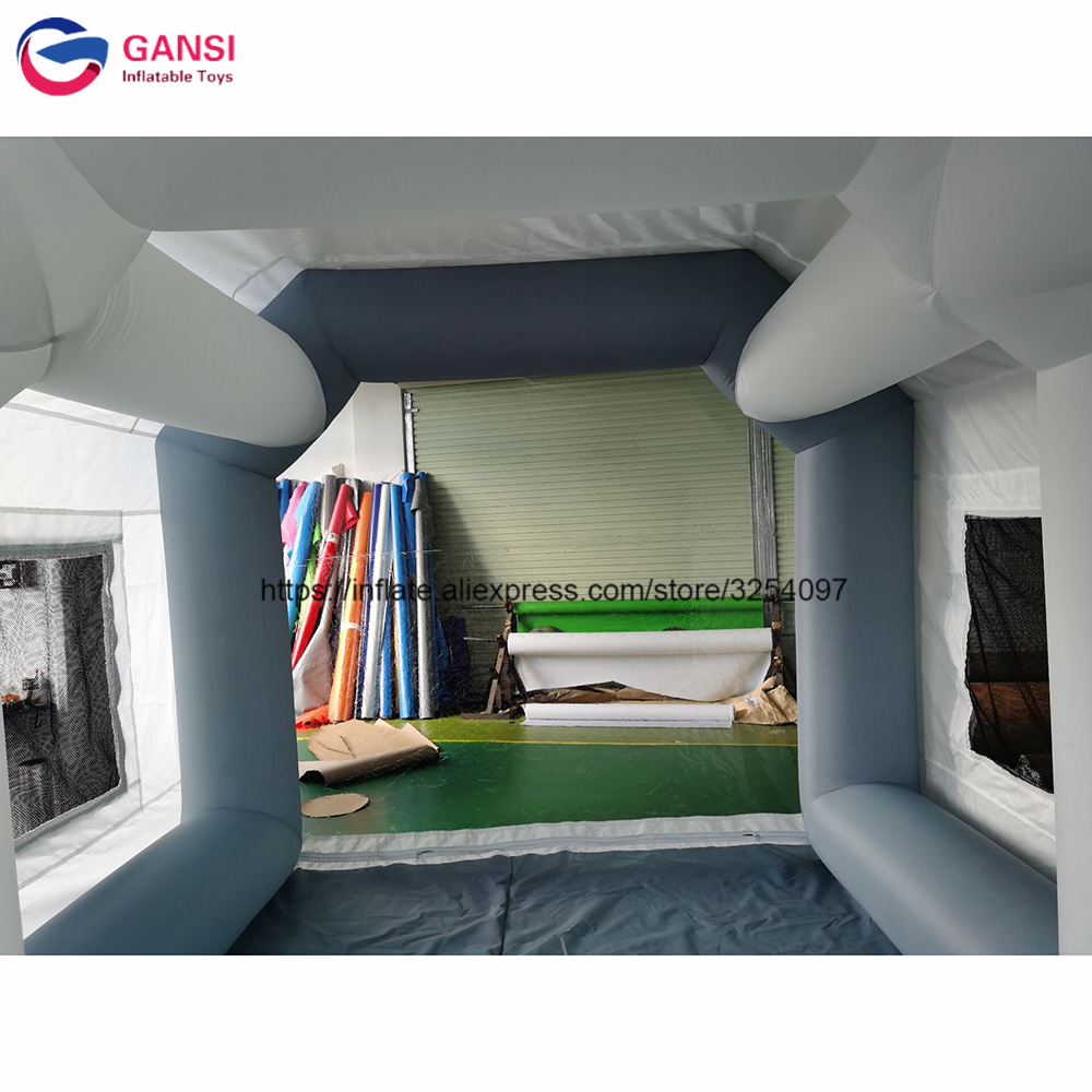 Inflatable Paint Booth - Cabina de pintura inflable de tela
