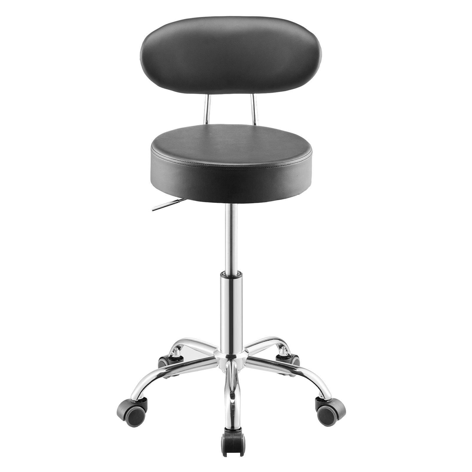 Garage Creeper Roller - Taburete de taller con respaldo, asiento
