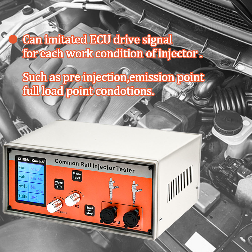 Fuel Injector Tester - 2025 ¡Nuevo! Actualización CIT800 CIT80S probador
