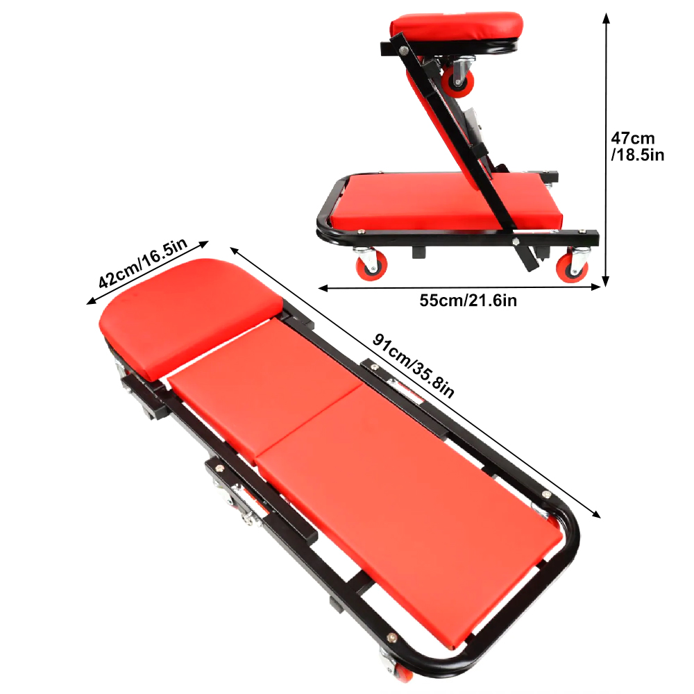 Asiento de Mecánico Creeper de - Garage Creeper Roller reseña y precio