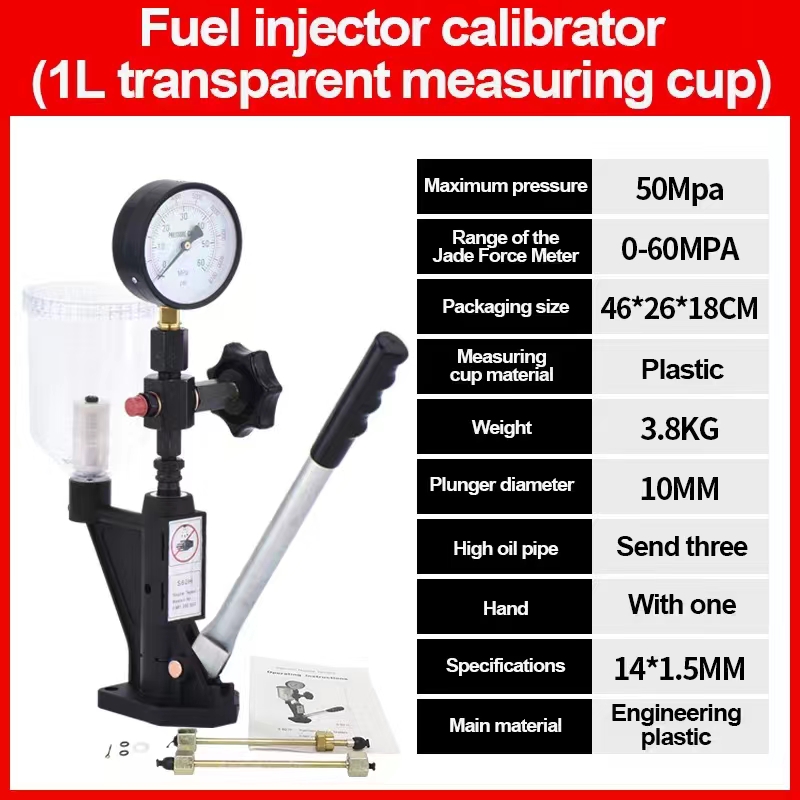 Bomba manual de boquilla de co - Fuel Injector Tester reseña y precio