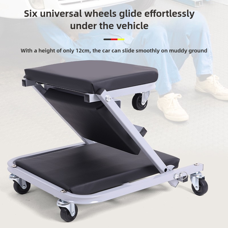 Cama plegable para reparación  - Garage Creeper Roller reseña y precio