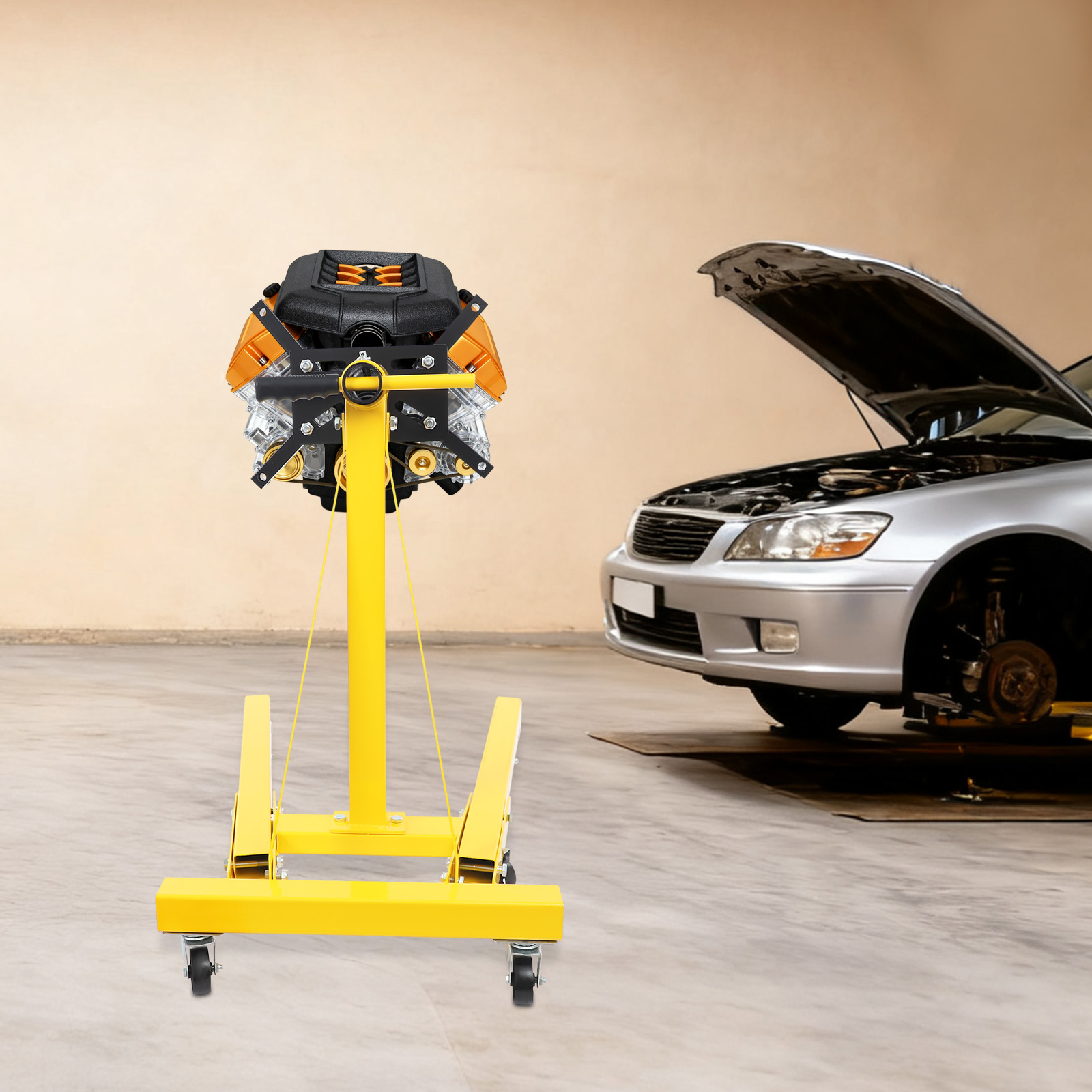 Soporte para Motor de 2000 LB, - Engine Stand Heavy Duty reseña y precio