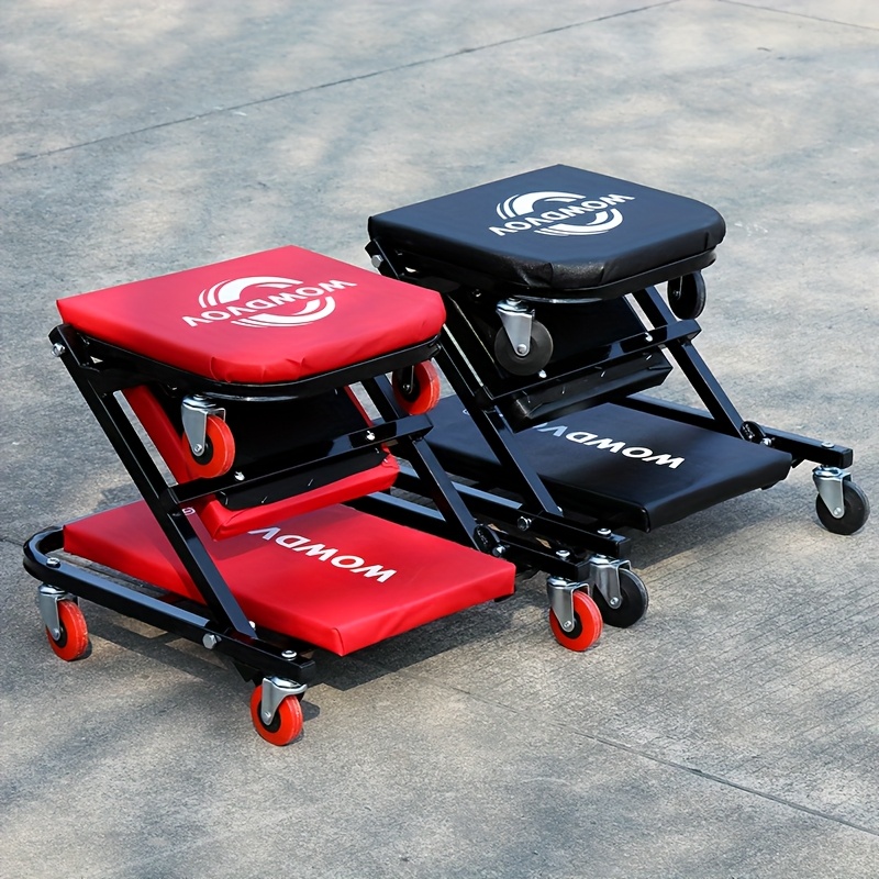 Asiento rodante 2 en 1 para me - Garage Creeper Roller reseña y precio