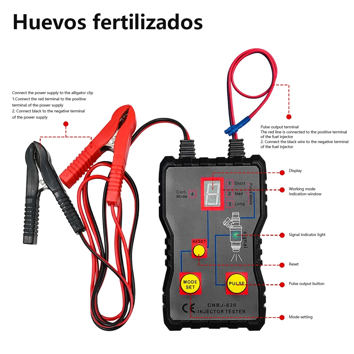 El más nuevo sistema de combus - Fuel Injector Tester reseña y precio