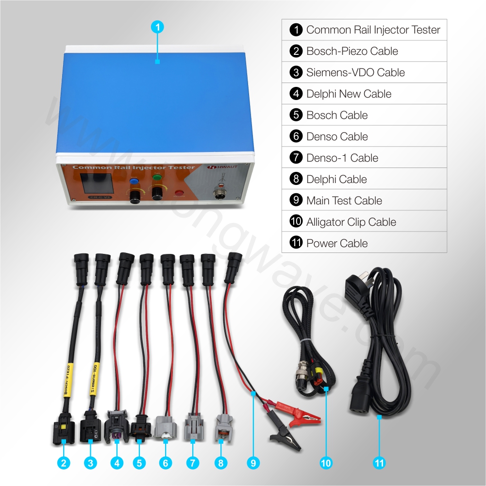 HWAUT CR-C V3 Probador de Inye - Fuel Injector Tester reseña y precio