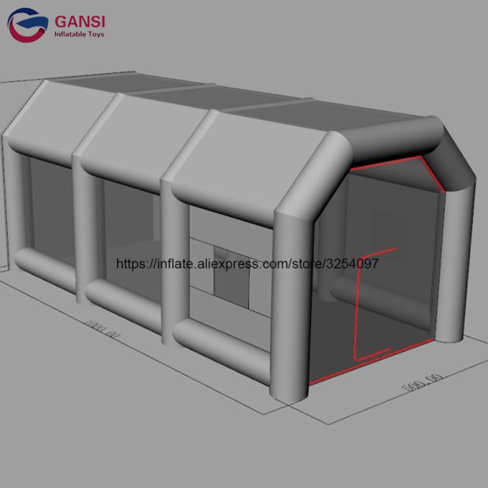 Cabina de pintura inflable gra - Inflatable Paint Booth reseña y precio