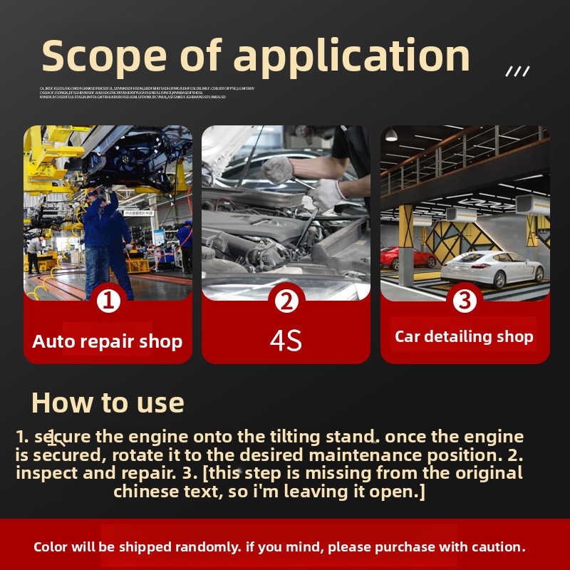 Soporte Giratorio para Reparac - Auto Repair Shop For Transmissions reseña y precio
