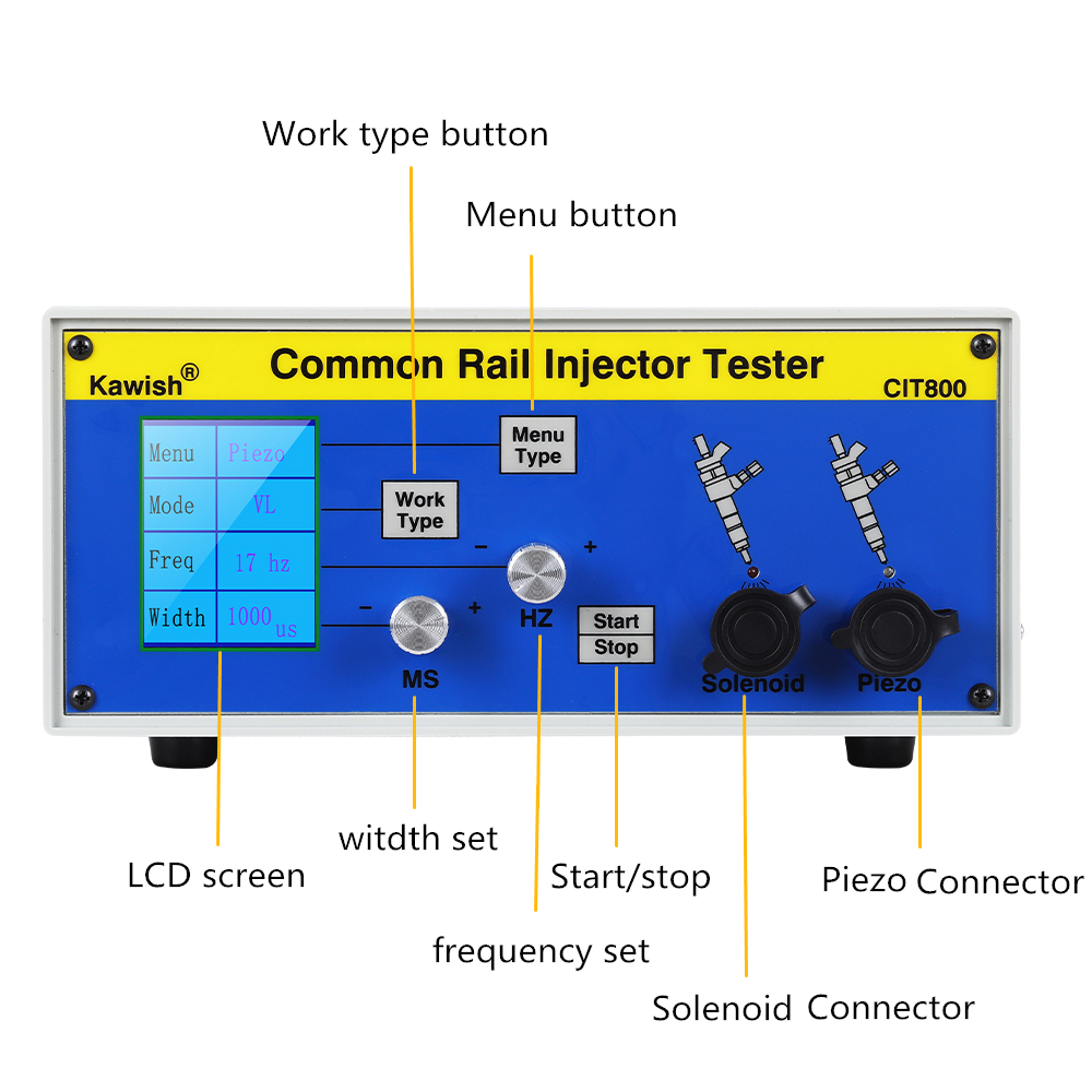 Probador de inyector common ra - Fuel Injector Tester reseña y precio