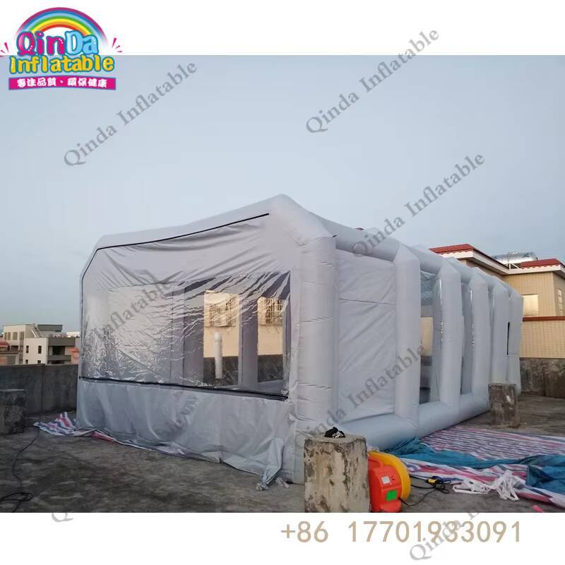Tienda inflable portátil al ai - Inflatable Paint Booth reseña y precio