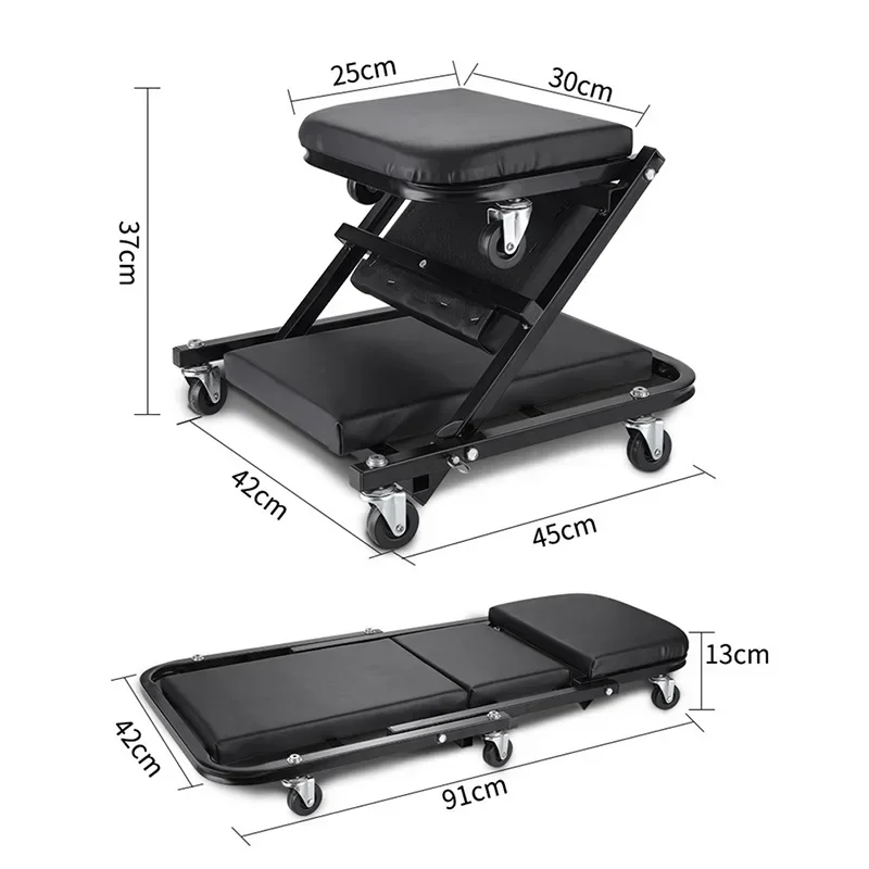 Asiento plegable de 36 pulgada - Garage Creeper Roller reseña y precio