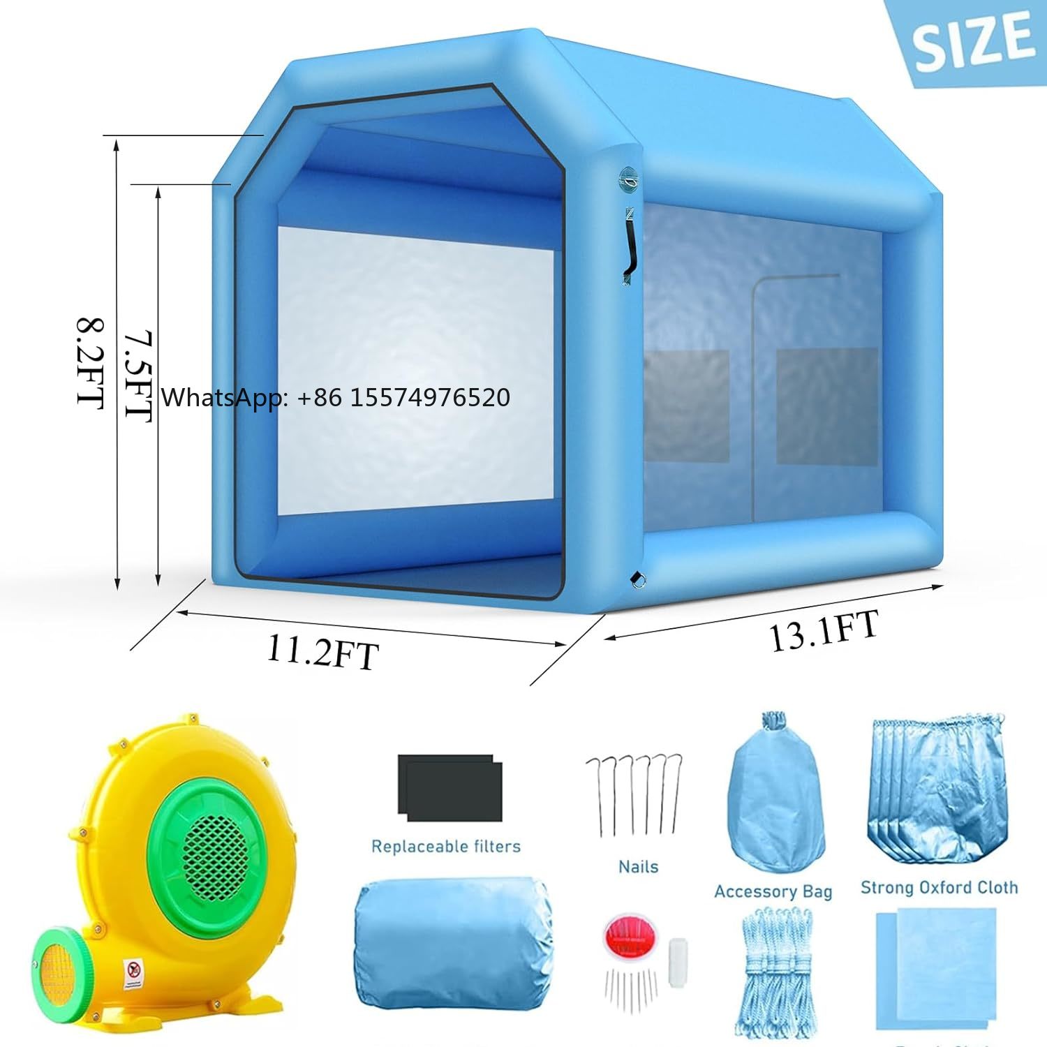 2026 - Carpa inflable gigante  - Inflatable Paint Booth reseña y precio